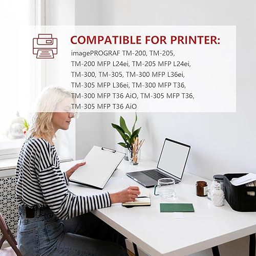 Miniatura 4 de PFI120 Depósito de tinta de 4.4 fl oz (paquete de 3 unidades, cian, magenta, amarillo) Lometic compatible con PFI120C PFI120M PFI120Y Reemplazo para