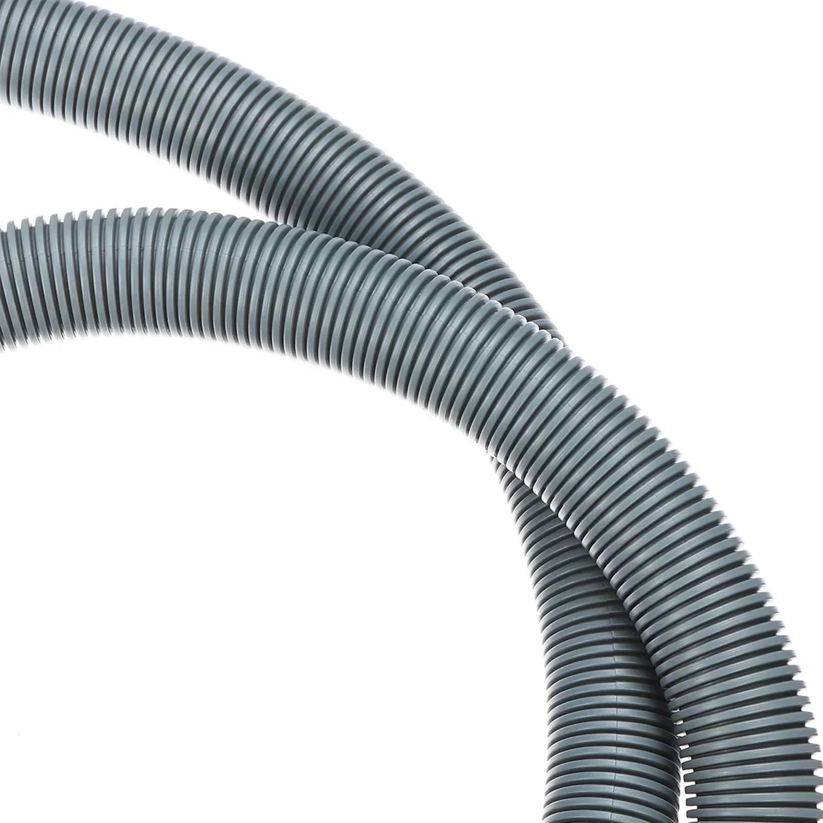 Desague Lavadora Manguera de drenaje for lavavajillas, extensión Flexible de tubo de agua de salida de 4M, 22mm con soporte Tubo Desague De Lavavajillas
