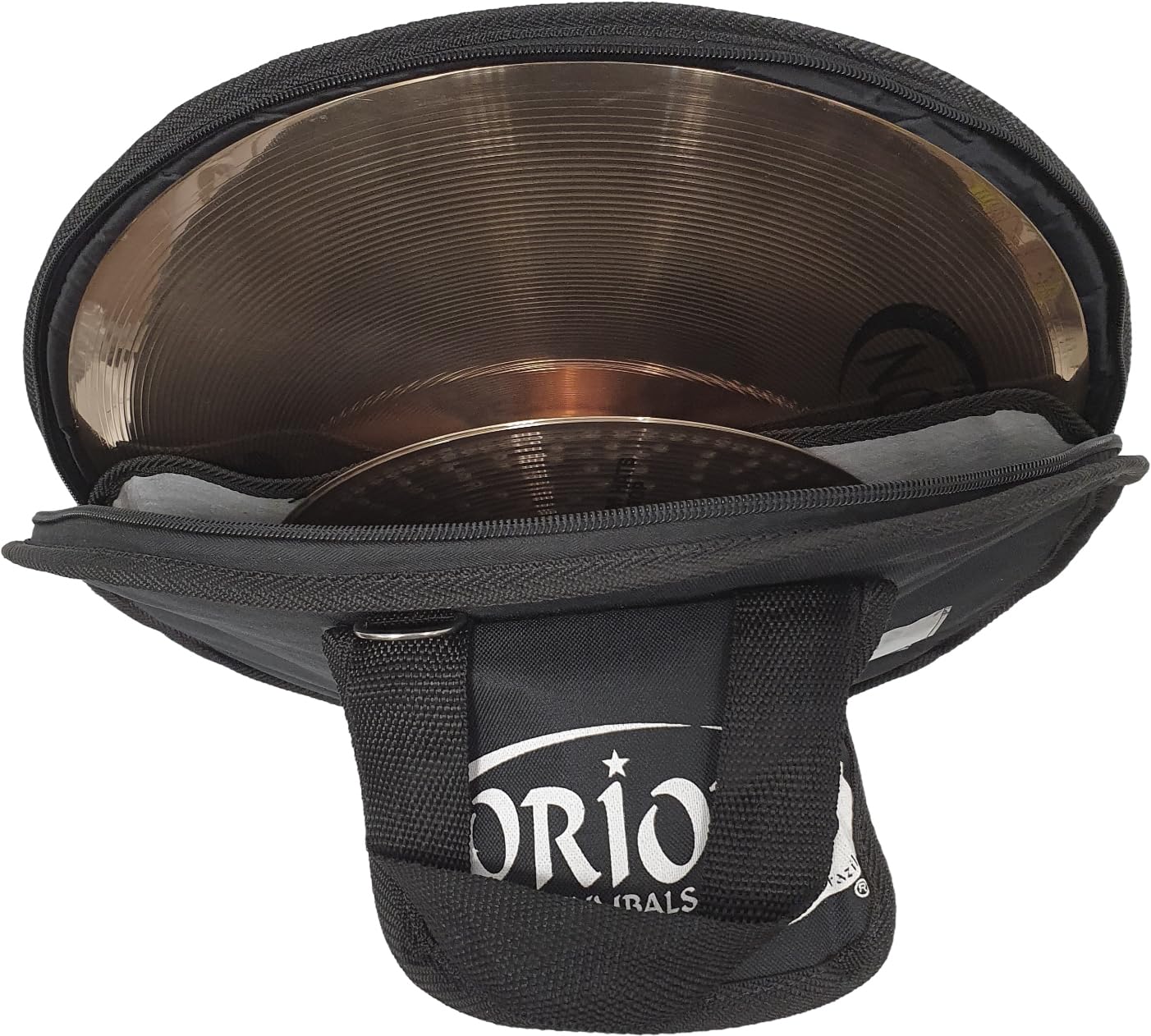 ROCKSTAR - Bolsa Funda Platos de batería Impermeable SOLO espesor 10mm con bolsillo baquetas. Funda para Cimbal Bolsa Contenedor de Platos batería - Rockmusic