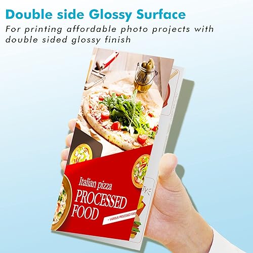 Miniatura 5 de Papel fotográfico brillante de doble cara KOALA PAPER para inyección de tinta, 11X17 Pulgadas, 54lb, 100 hojas, papel para imprimir imágenes para