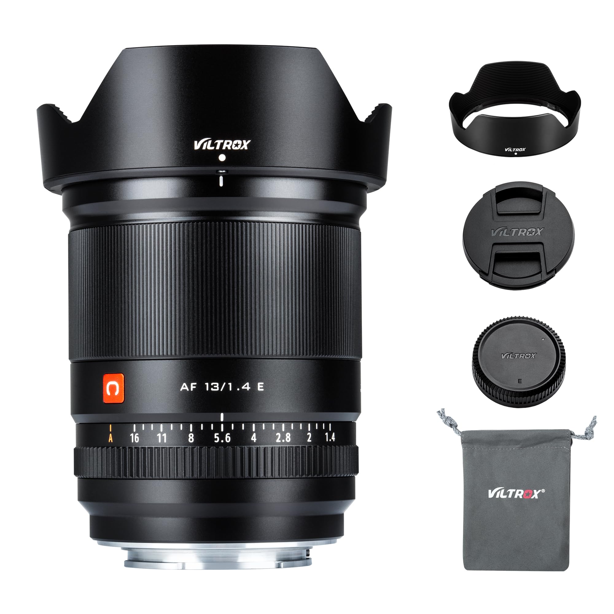 Amazon.com : VILTROX AF 13mm f1.4 F/1.4 E Mount Lens, F1.4