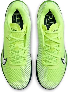 Nike Men's M Zoom Vapor 11 Hc Tennis Shoes, Volt White