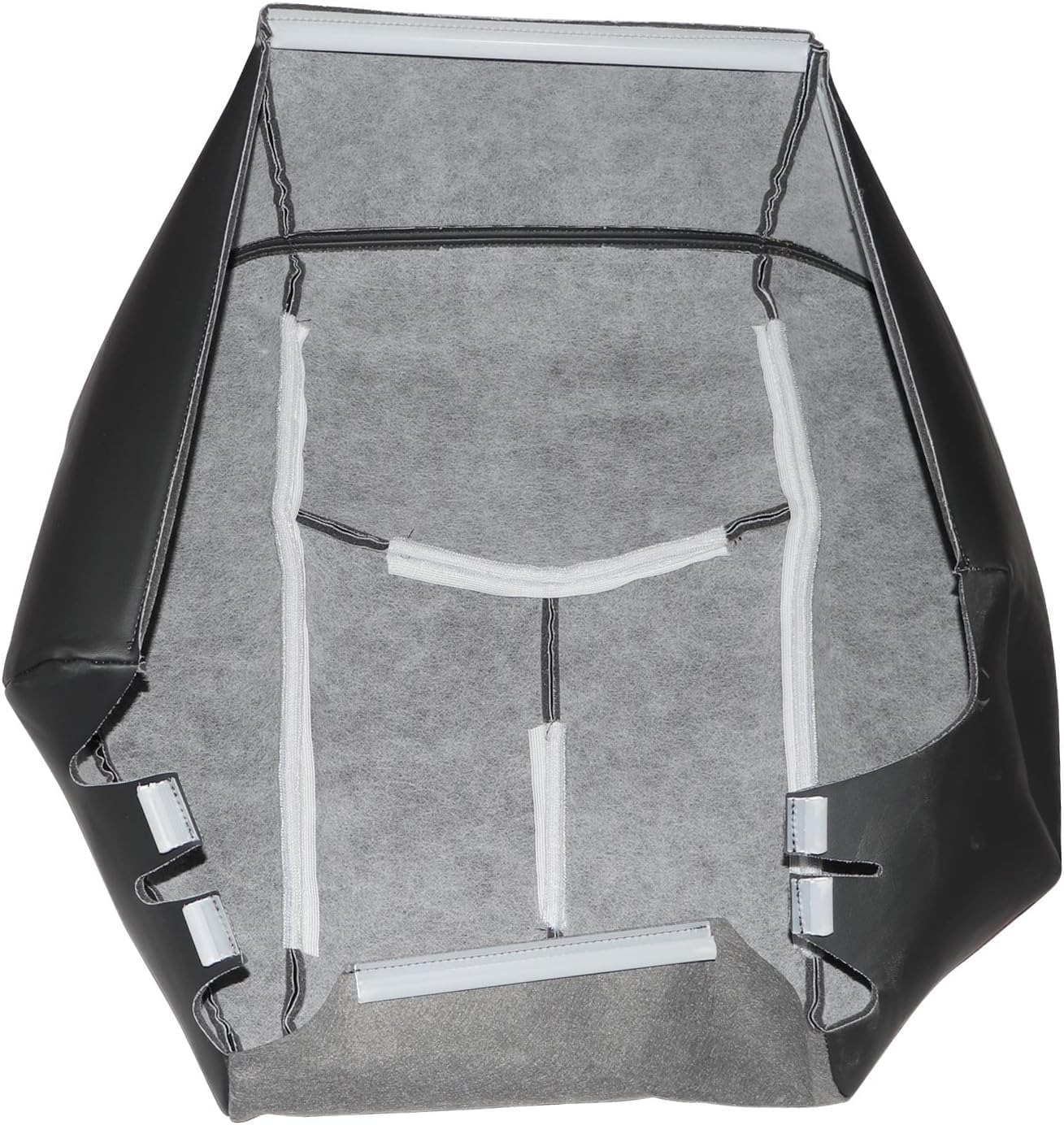 NLQR 692 or 69i Dark Gray Driver Side Bottom Replacement Seat Cover & Foam Cushion fit for Chevy Silverado Avalanche Sierra Tahoe Suburban Yukon XL GMC Sierra 2003-2007