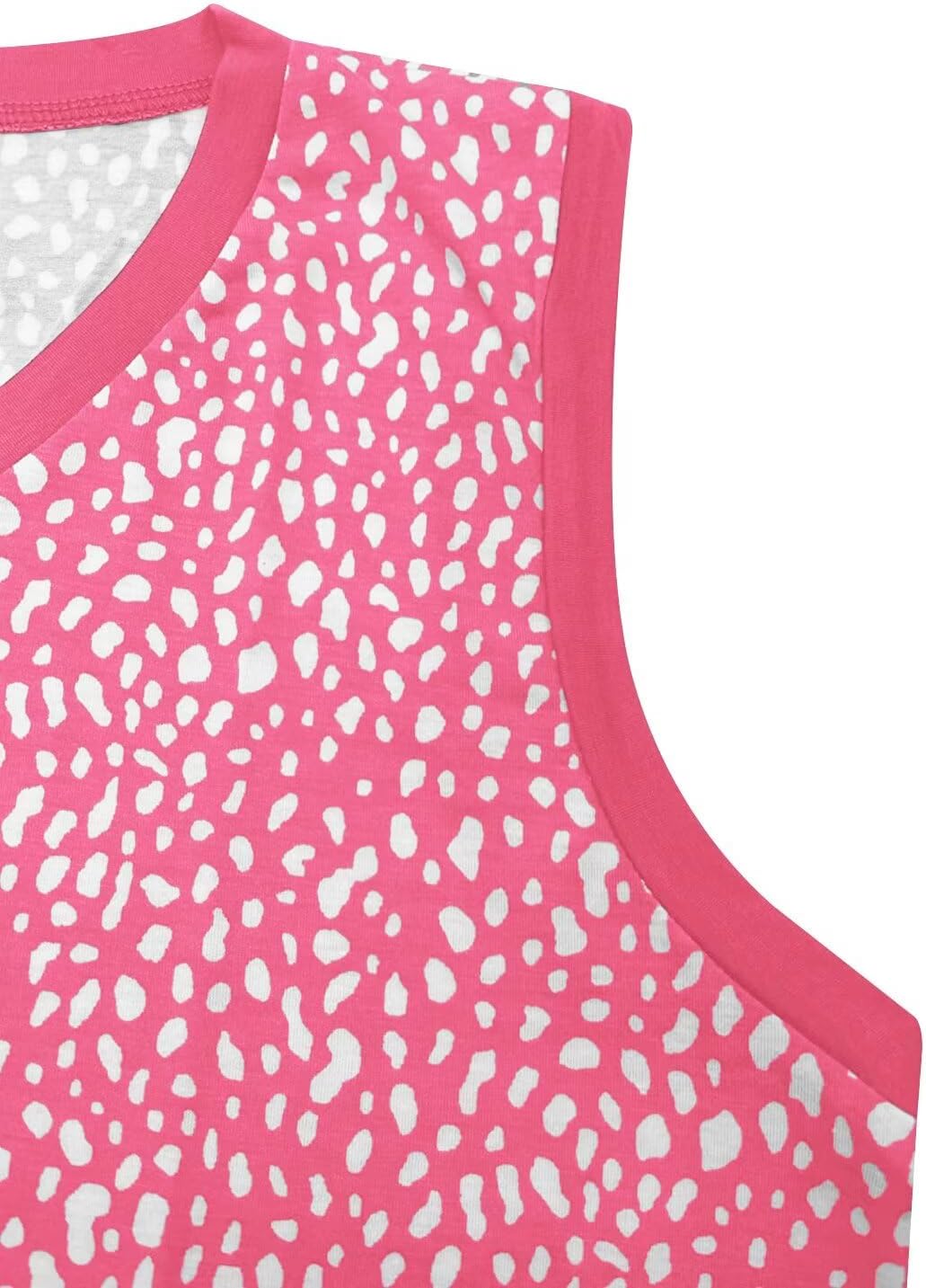 Tank Tops for Women 2025 Sleeveless Shirts Casual V Neck Summer Tops Sexy Going Out Loose Fit T Shirt - Image 5