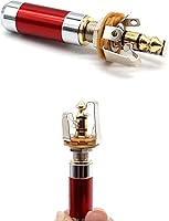 Vista 5 de LOCHSOEL Enchufes de montaje en panel de enchufe estéreo hembra de 0.250 in (1/4 pulgadas), cables de conexión, adaptador de conector de micrófono