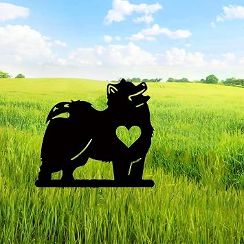 Metal Dog Garden Stakes 10 in Black Dog Shaped Garden Stake Sign for Yard Outdoor Patio Decor Animal Outdoor Decor Stakes Dog 1