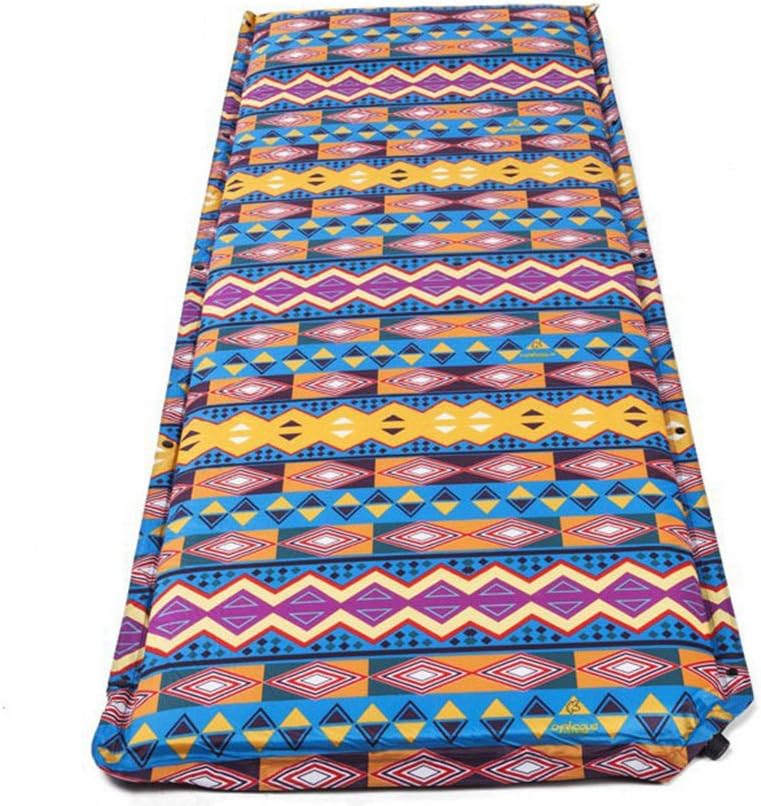 Sleeping Mat Inflating Portable Yoga Mat Pad Bed Or Travel Mattress Travelling Beach Home Self-Inflating Camping SD-98103 (Medium)