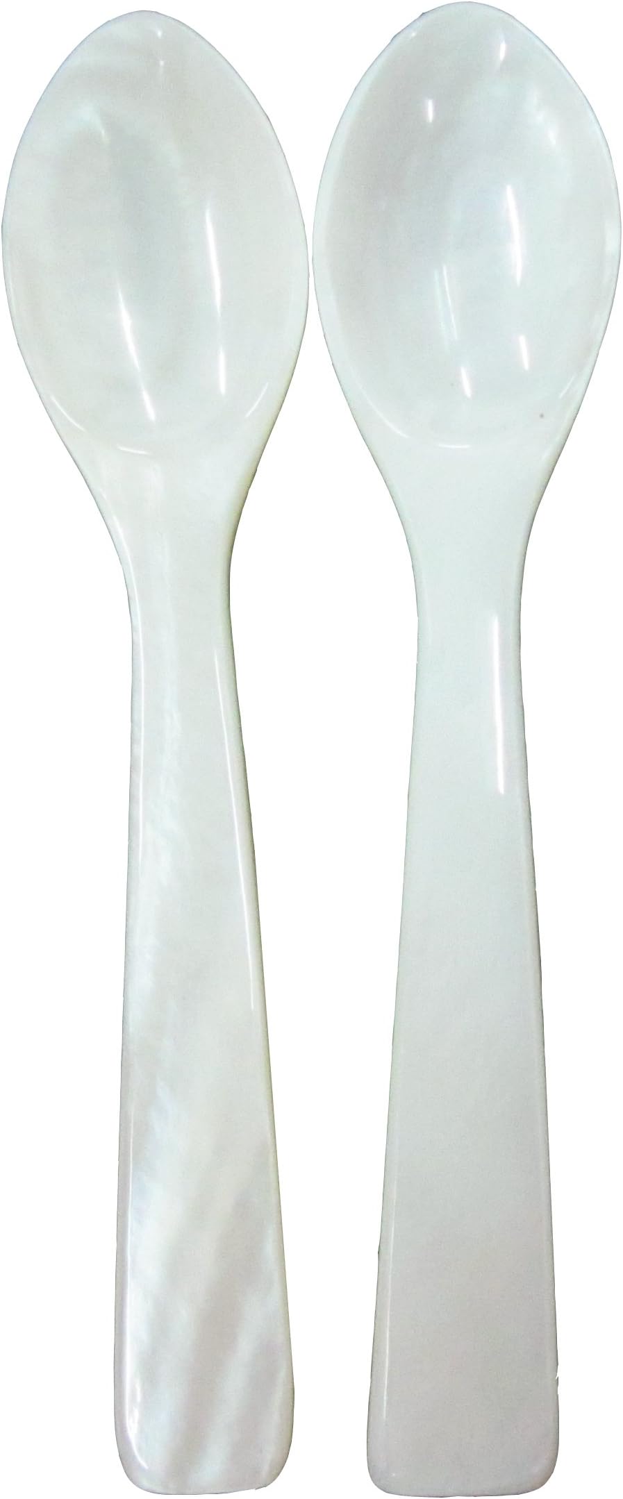 Marycrafts 2pcs Mother of Pearl MOP Caviar Spoon 3.94"