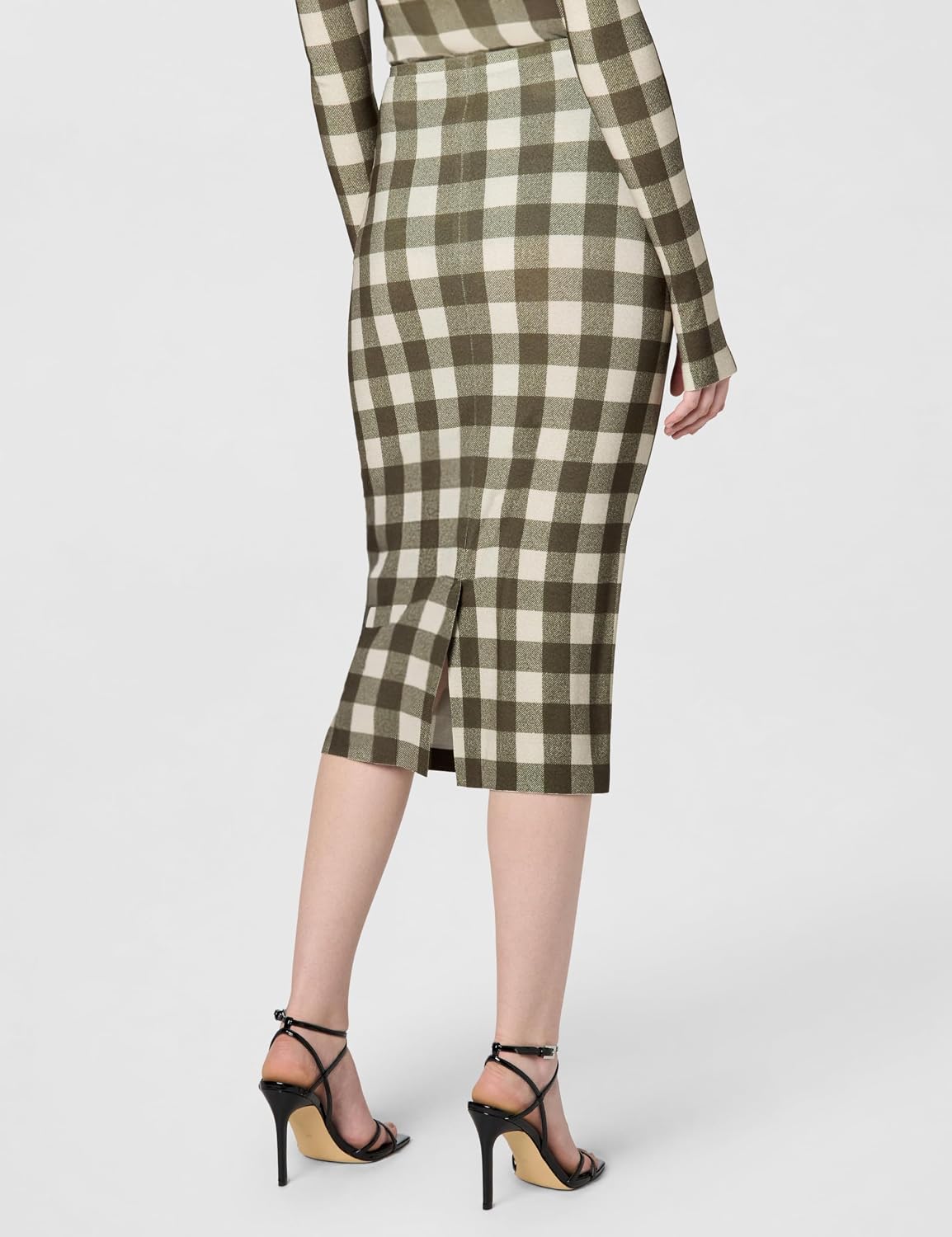 Norma Kamali Straight Skirt to Midcalf