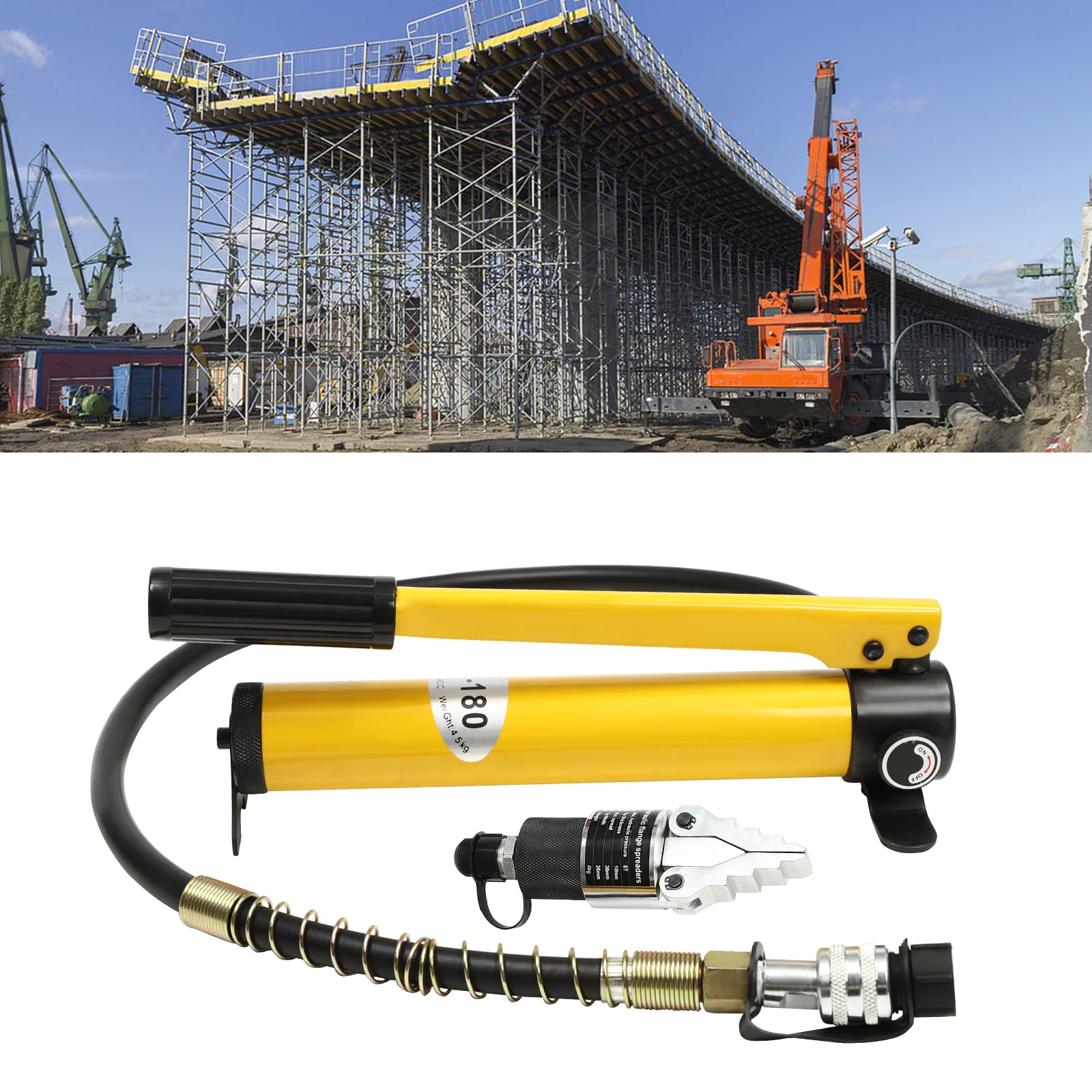 FYQ-30 Spargitore idraulico a flangia 8T Strumento di diffusione diviso per lavori di tubazioni e applicazioni industriali Robusto strumento idraulico per personale specializzato