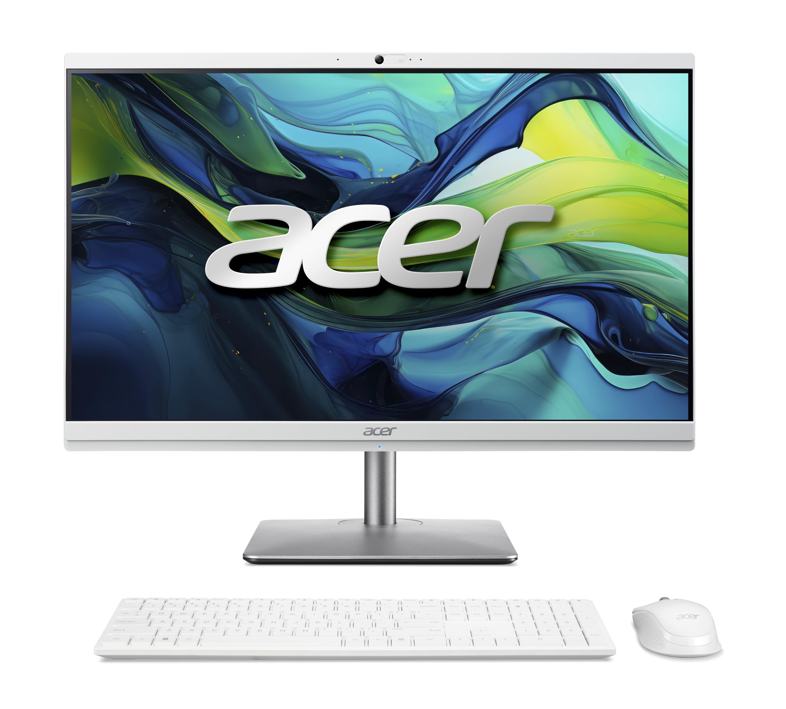 Acer Aspire C 24 I Tout-en-Un I 23.8 Pouces Full HD I Intel Core Ultra 7 155U I 32 Go RAM I 2TB SSD I Intel Graphics I Windows 11 Home I Blanc I C24-195ES