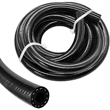 3/4 Inch19mm ID Fuel Line Hose Push Lock NBR Rubber Hose Line 300PSI for Automotive Engines Systems 5FT