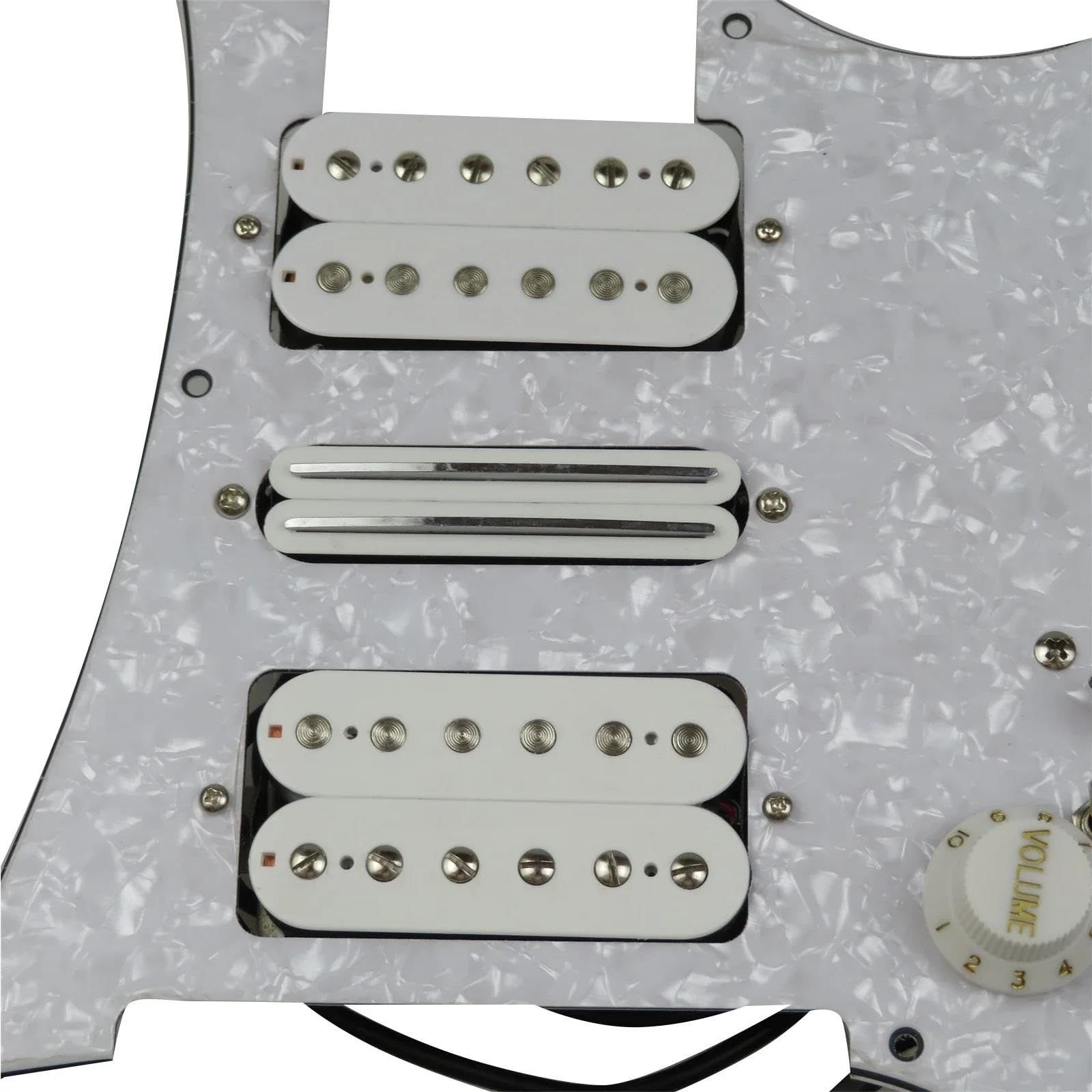 Części Pickguardów Do Gitary Elektrycznej Wstępnie Okablowane Przetworniki Pickguard Do Gitary Humbucker