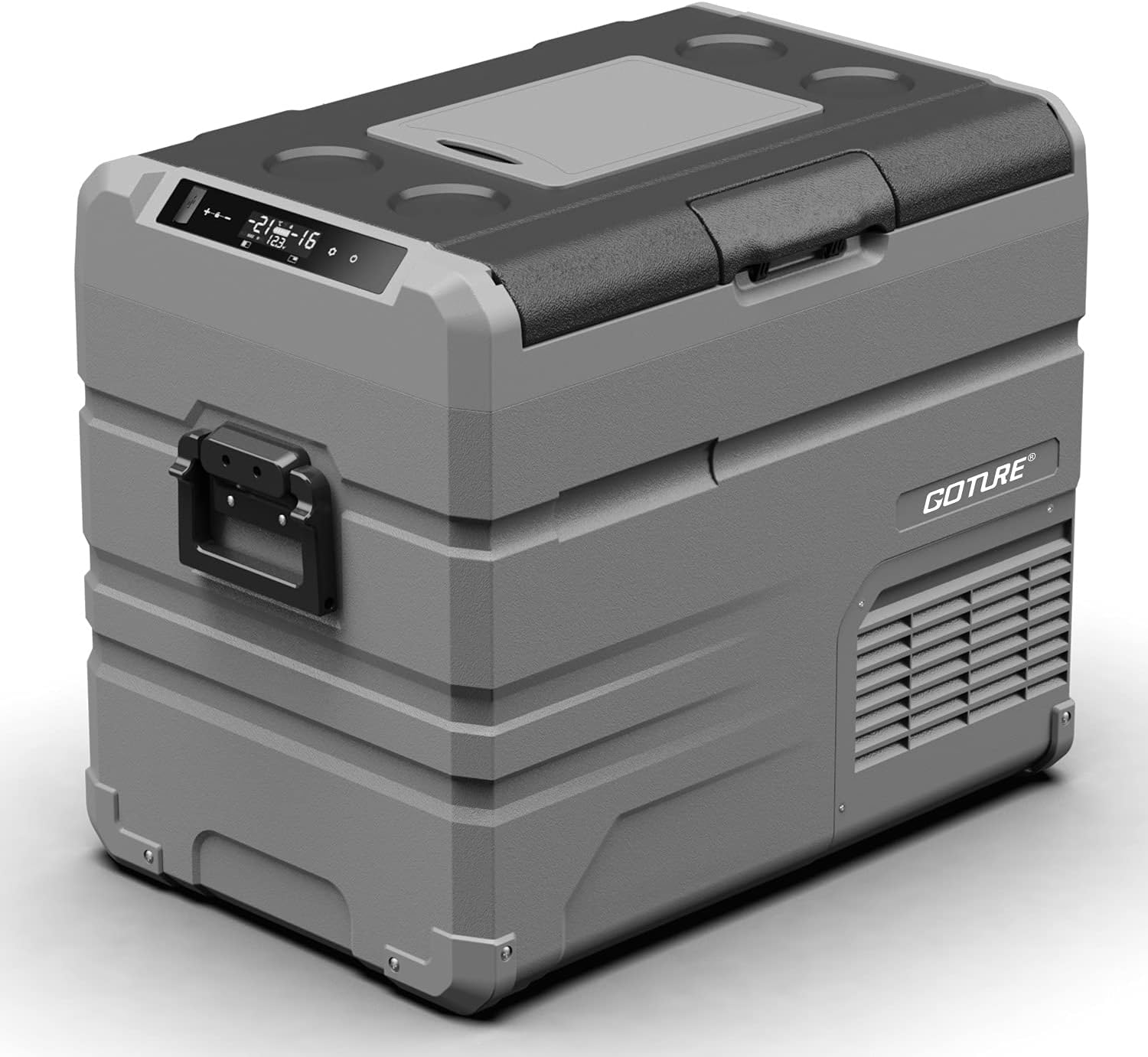 Goture 45L 車載冷蔵庫 -20℃～+20℃調整 冷凍庫【2室独立温度制御