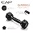 CAP Barbell 3 LB Coated Hex Dumbbell Pair with Black Handle