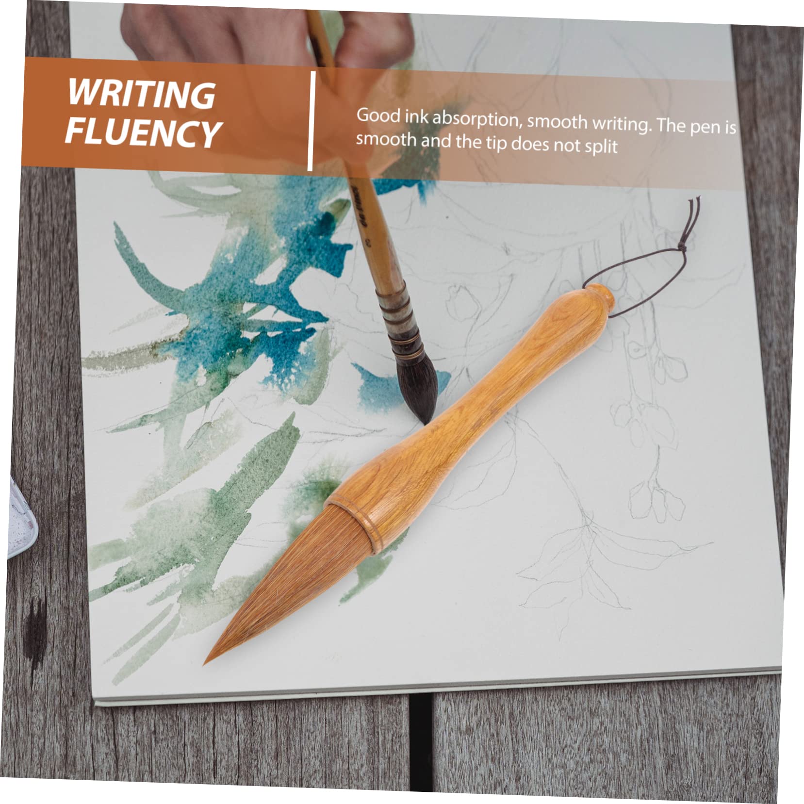 Angoily Beginner Painting Calligraphy Brush Pen Portable Lightweight Writing Tool for School Calligraphy and Art Durable Material for Students and Professionals