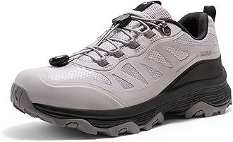 NORTIV 8Women's Waterproof Hiking Shoes Quick Laces Outdoors Walking Trekking Camping Tennis Sneakers