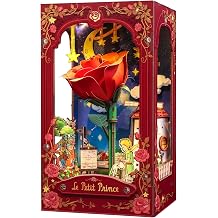 CUTEBEE The Little Prince Book Nook Kit DIY Miniature House for Adults