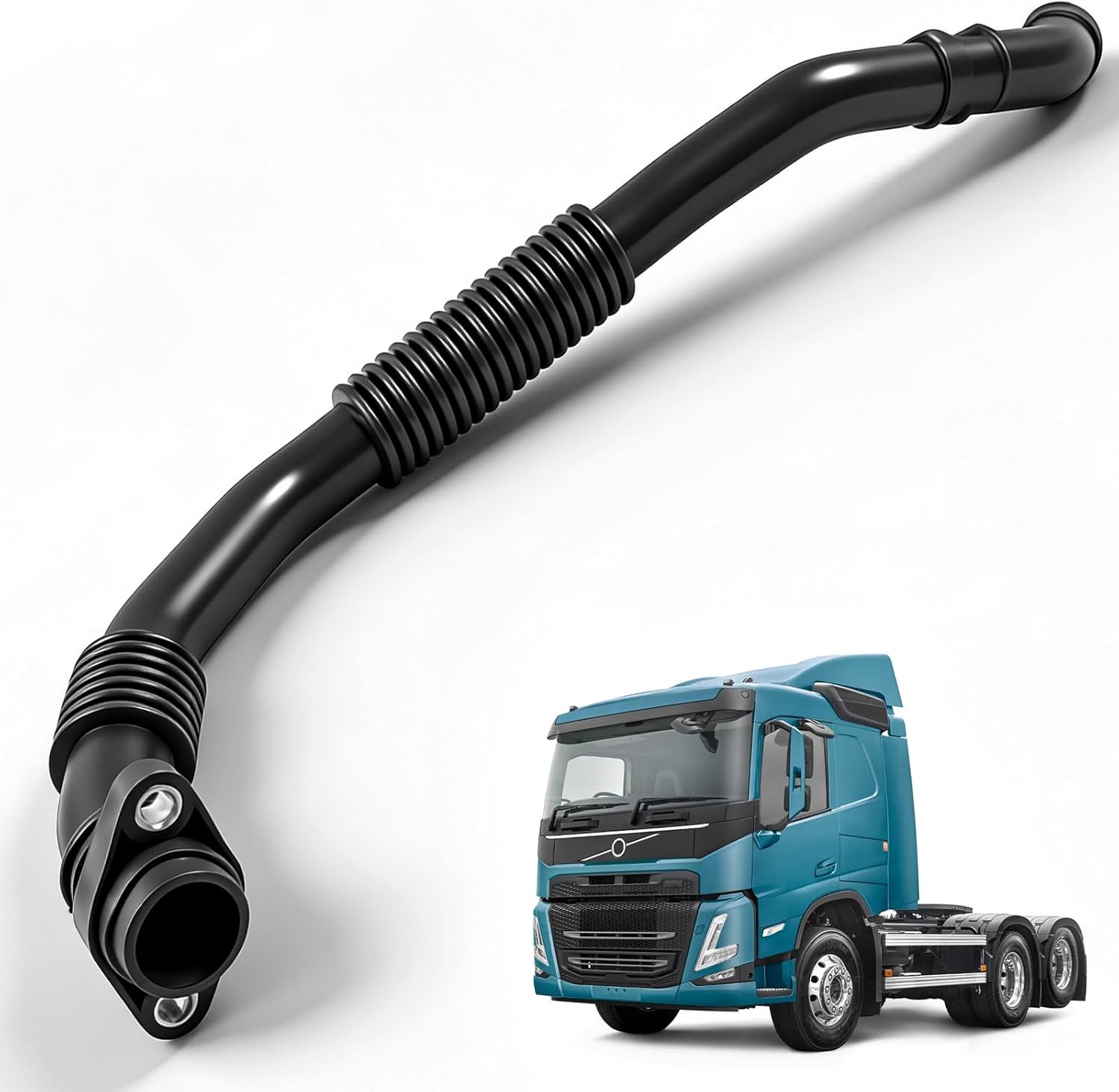 20456522 Oil Filler Pipe Compatible with Volvo FM FH Euro Truck Replacement 20412261