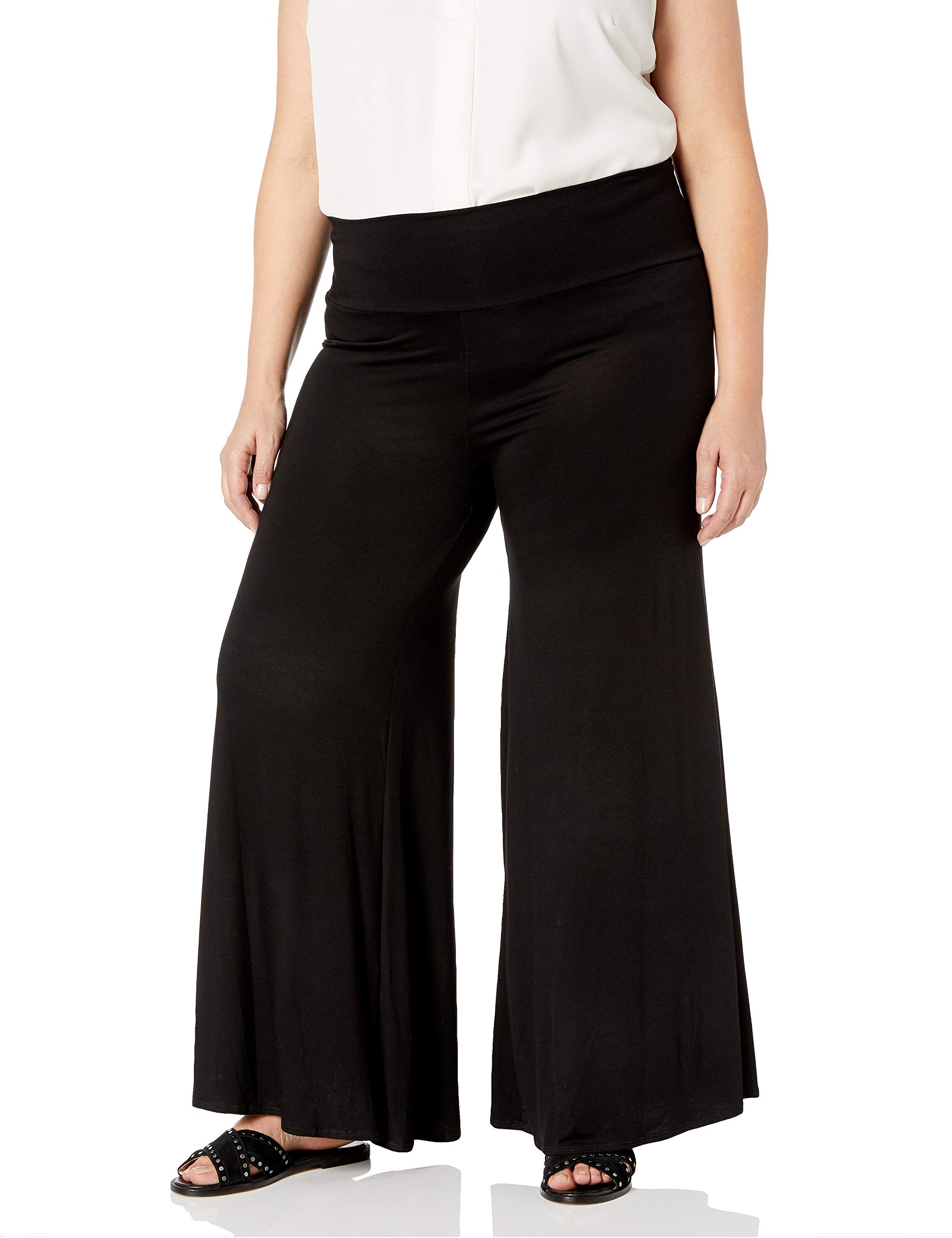 Star VixenWomen's Plus Size Wide-Leg Palazzo Pant