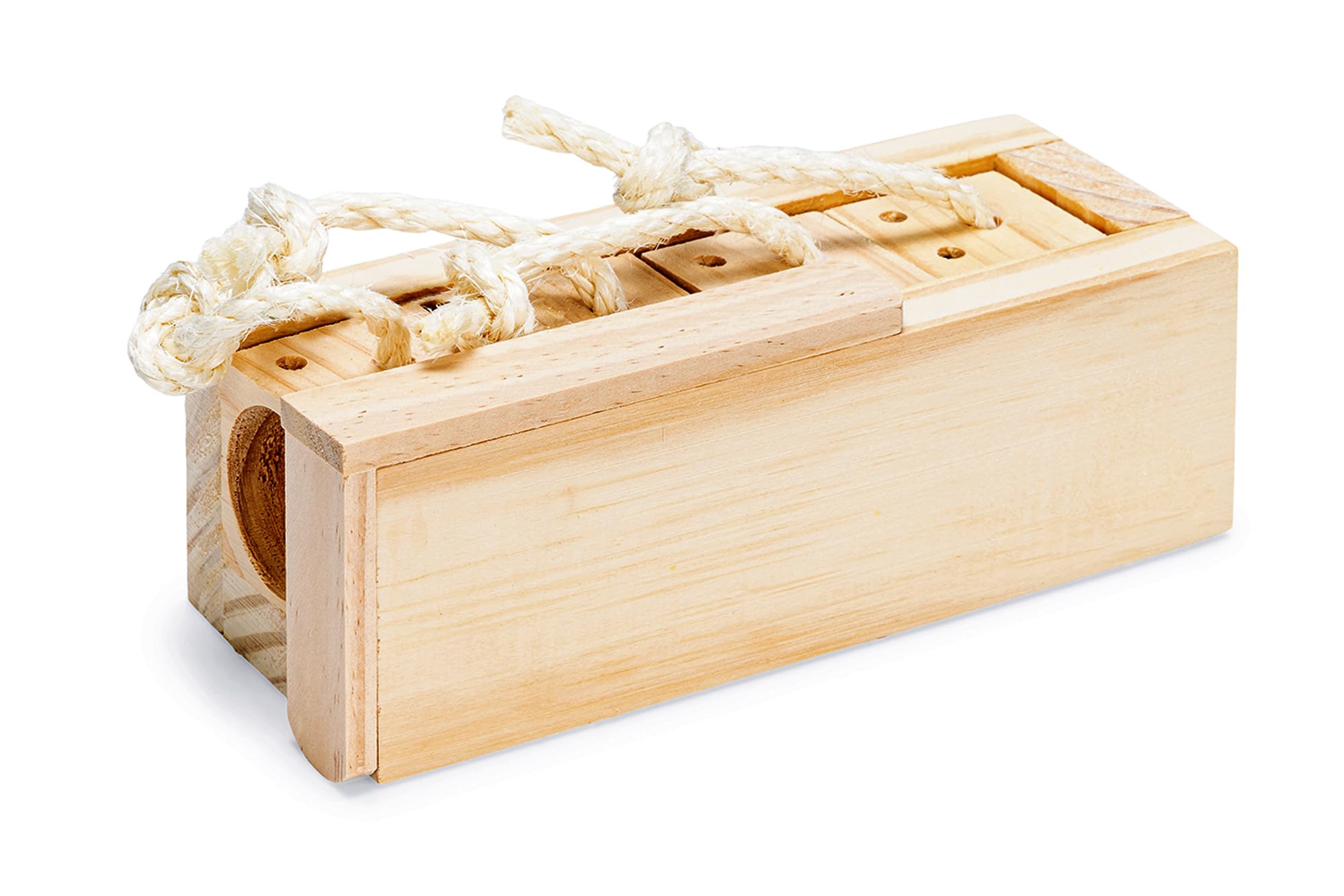Karlie Rody Brain Train Cube, 4 klocki dł.: 21,5 cm szer.: 8,5 cm wys.: 7,5 cm naturalny