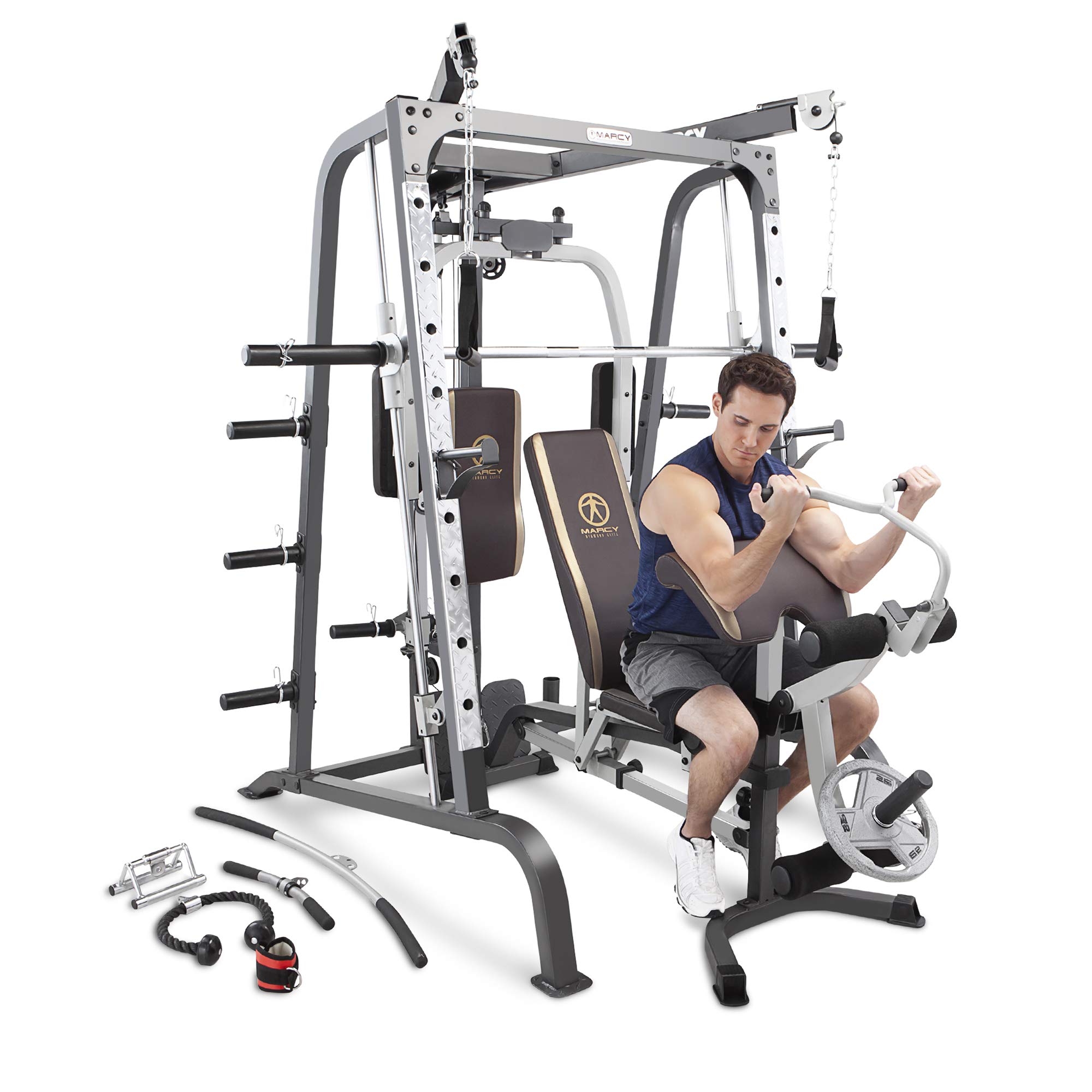 Marcy MD9010G Home Gym - Smith Machine - Weight Bench