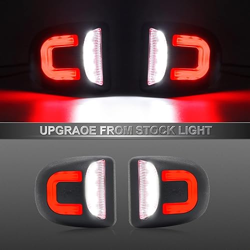 Miniatura 2 de Luz LED de matrícula de repuesto para Sierra 150025003500 1999-2013, 2500HD3500HD 1999-2014, YukonYukon XL 2000-2006, lámpara con número de etiqueta