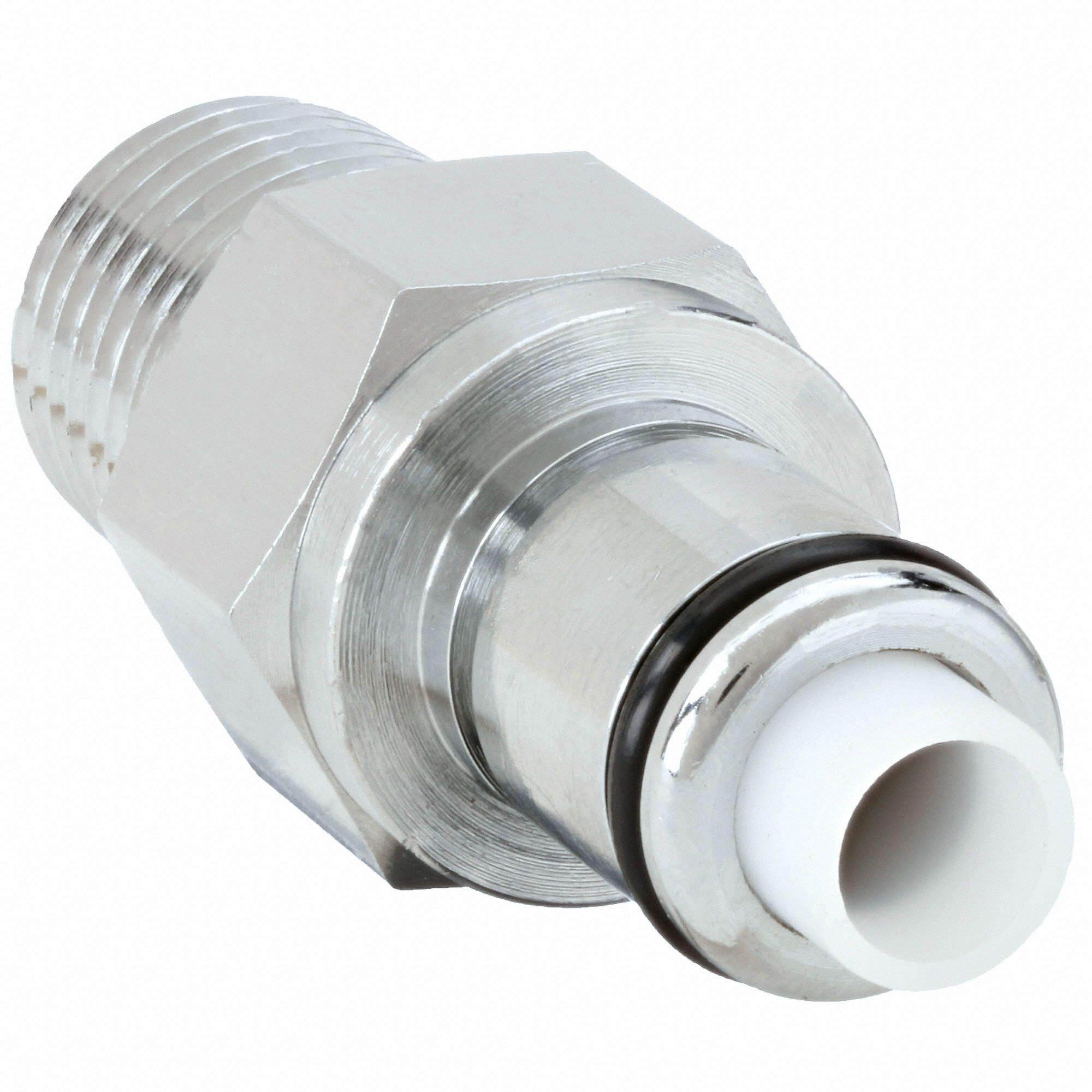 Colder Products LC Series Shut-Off MNPT Inline Insert for LC and PLC Couplers - LCD24004