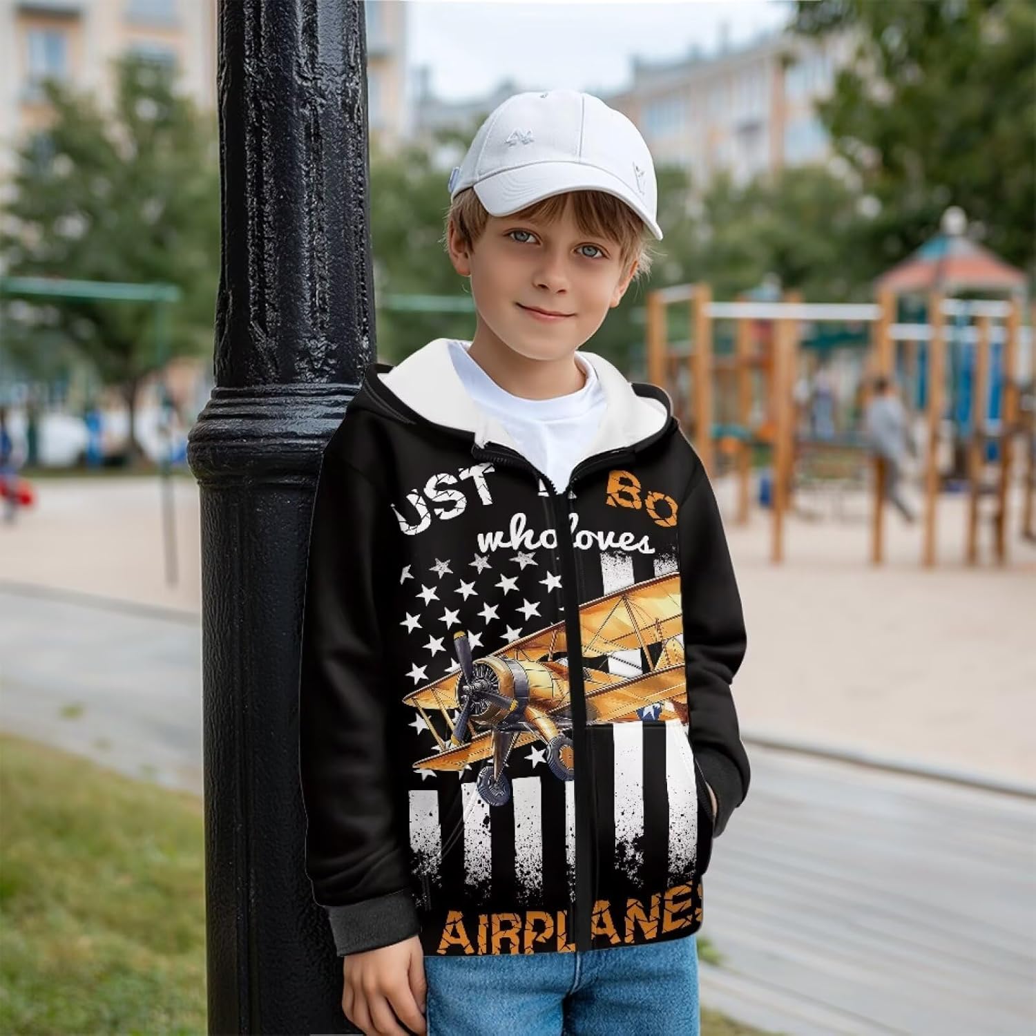 Kids Fluffy Fleece Hoodie Zip-Up Pullover Fuzzy Sweatshirt with Pockets for Fall Winter Sweatshirts for Girls Boys