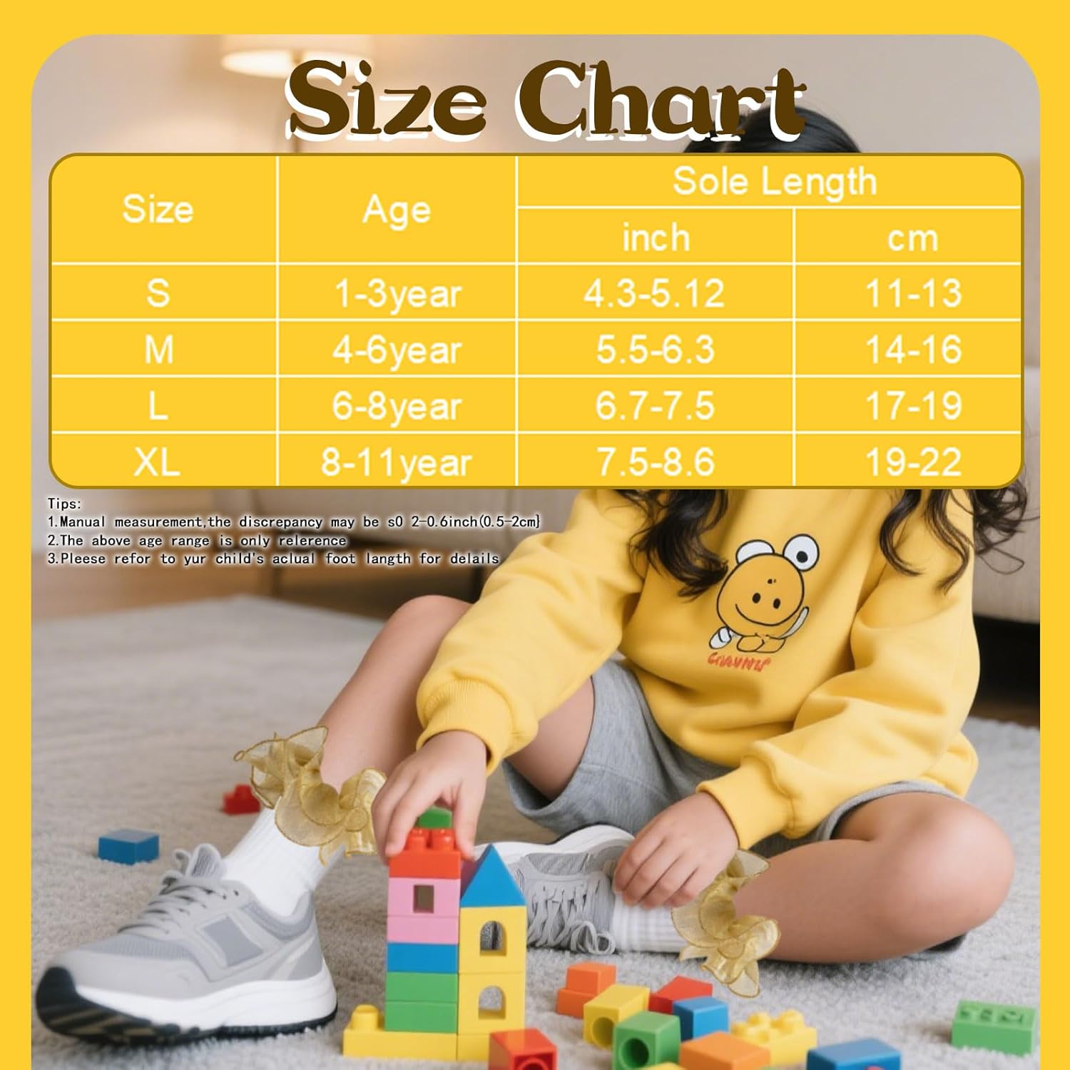 1 Pair Girls Ruffle Socks Toddler Girl Gold Silver Glitter Double Lace Frilly Dress Socks Turn Cuff Pageant Sock Kids - Image 8