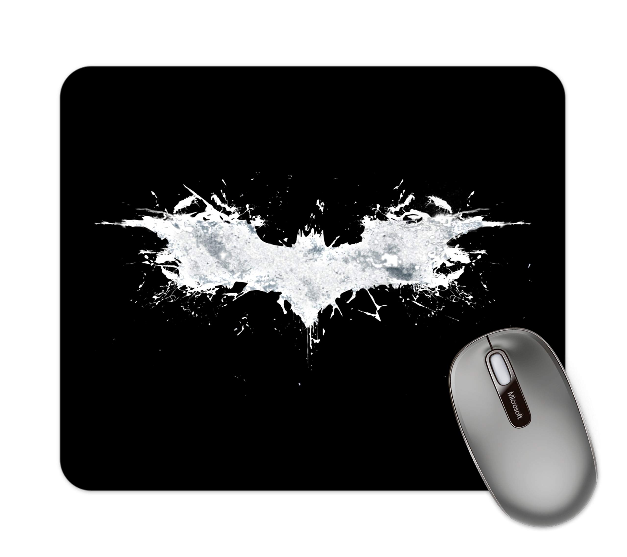 Darkbuck Mouse Pad for Gaming PC Laptop Desktop Mousepad Rubber Base with Anti Skid Smooth Surface (22 cm x 18 cm) Superhero (Batman Logo) (B094JFXSXT) Amazon Price History, Amazon Price Tracker