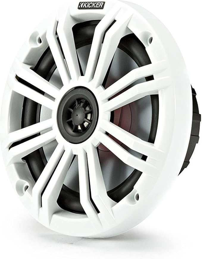 Parlantes KICKER 6.5" Marinos con LED y Pods Polaris RZR miniatura 3
