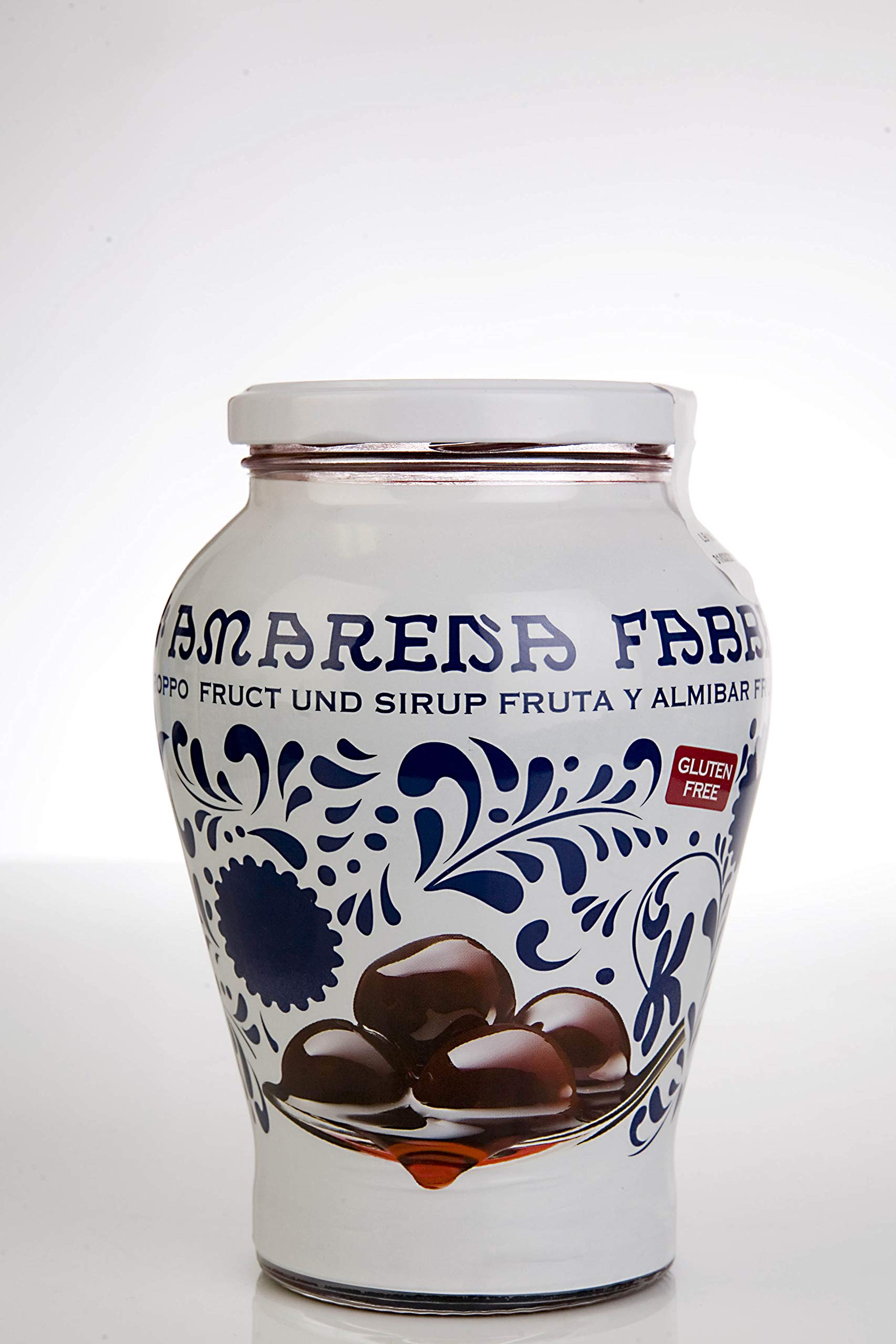 FabbriAmarena Wild Cherries in Syrup, 1 kilogram (2 lbs 3.2oz)