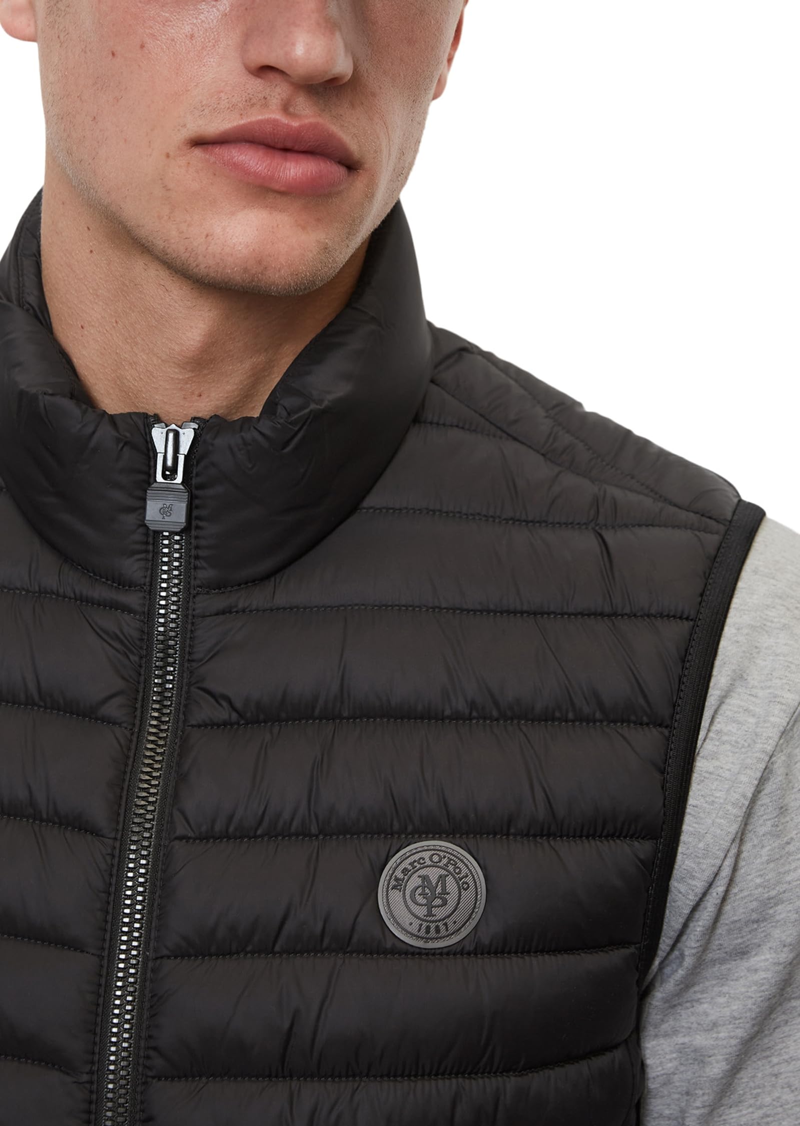 Marc OߴPolo Hombre Chaleco acolchado con cuello alto impermeable