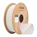 eSUN Lightweight TPU Filament 1.75mm, TPU-LW 3D Printing Filament, Dimensional Accuracy +/- 0.05mm, 0.75kg Spool Foaming Material for 3D Printer, White