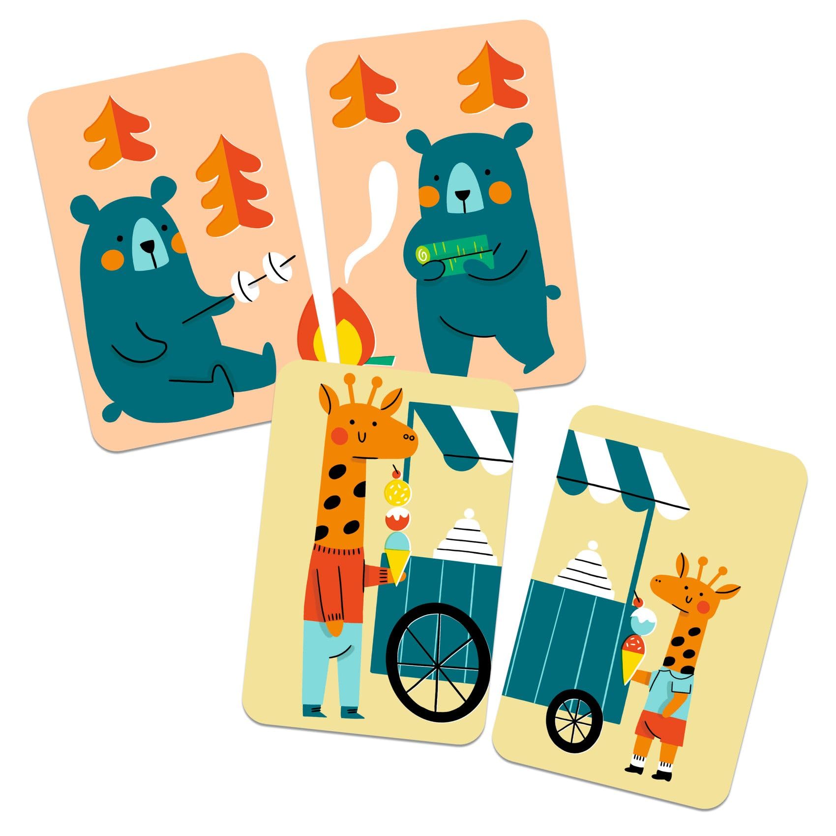 Jeu d'ambiance Djeco Misti Loup