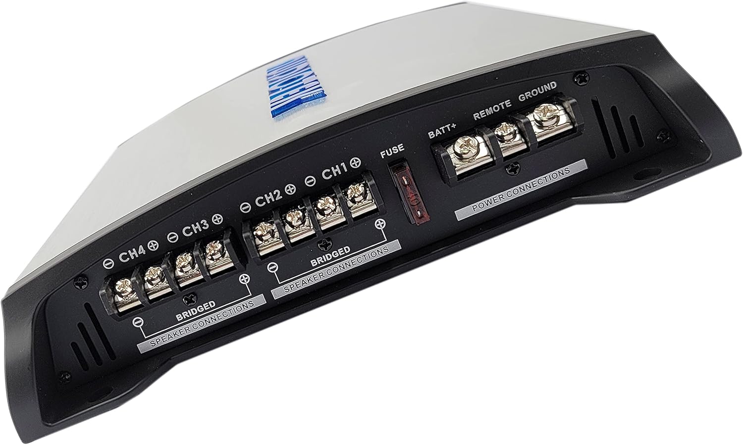 Audiotek AT804 Amplifier Power and Speaker Connections