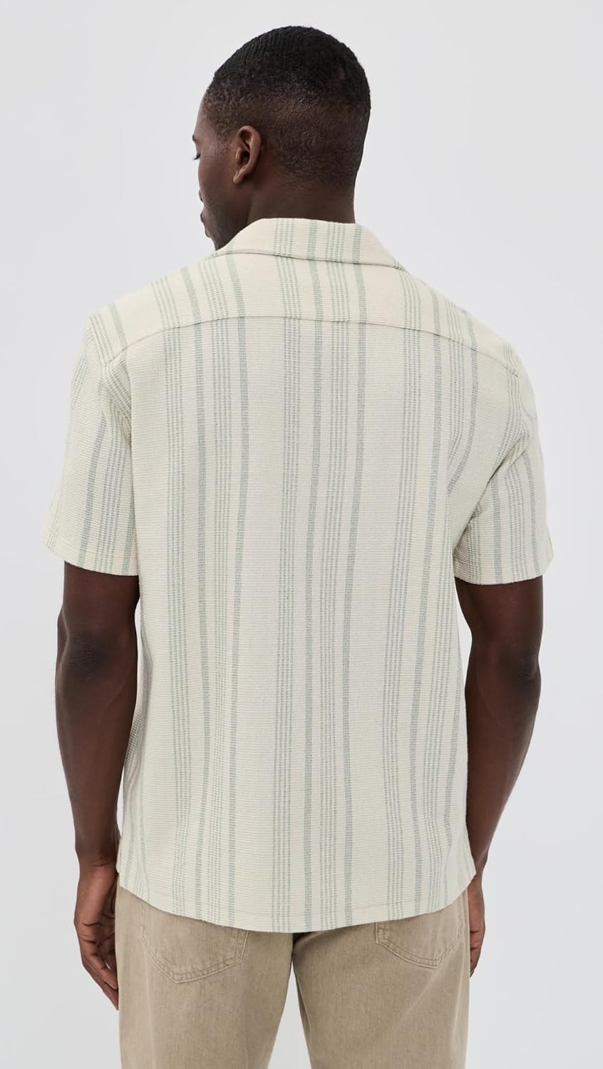 Faherty Men's Oasis Knit Camp Shirt