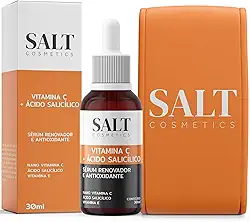 Sérum Renovador + Antioxidante - 20% Nano Vitamina C + 2% Ácido Salicílico + 5% Vitamina E - Salt Cosmetics