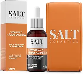 Sérum Renovador + Antioxidante - 20% Nano Vitamina C + 2% Ácido Salicílico + 5% Vitamina E - Salt Cosmetics