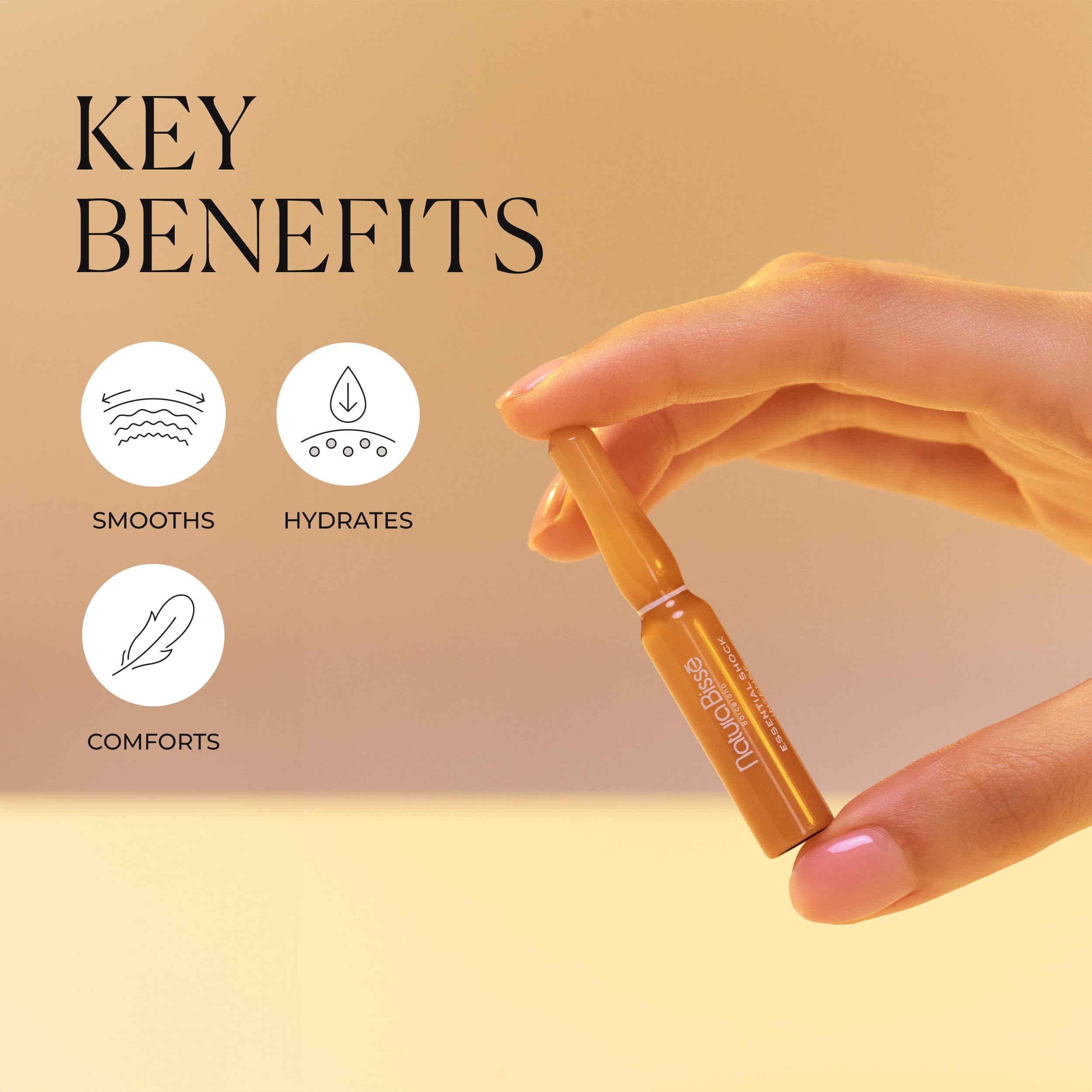 Natura Bissé Essential Shock Intense Hydro Rescue, Ultra-moisturizing Concentrated Treatment, Hydrates, Comforts, Smoothes, 7 ampoules - Image 3