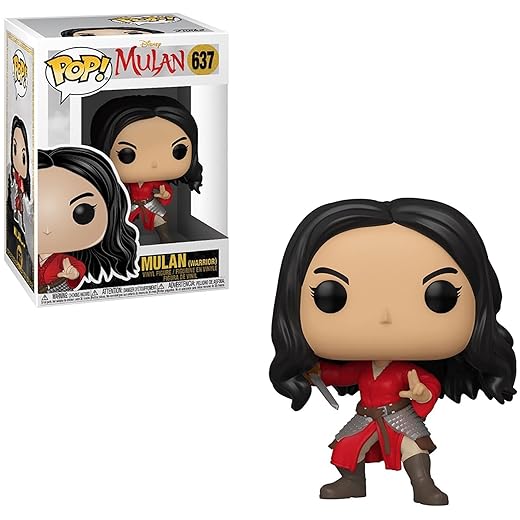 Funko Pop! Disney: Mulan (Live) - Warrior Mulan, Multicolour