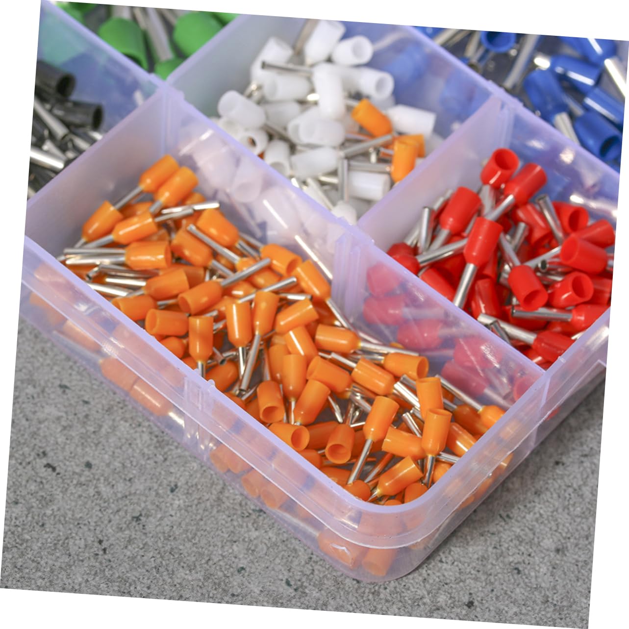 Healvian 3sets Crimper Kit Sortiment Terminal Set Marine Auto Isolierte Terminals Dichtung 400 Stücke * 3