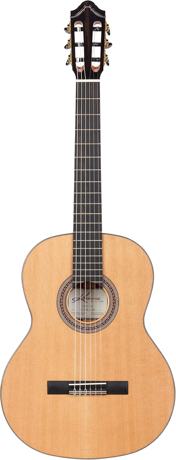 Kremona Solea – All-Solid Classical Guitar – Handmade in Europe – Deluxe Hardshell Case Included