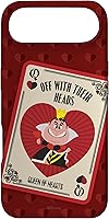 Vista 27 de iPhone 16 Disney Villains The Queen of Hearts Off With Their Heads - Carcasa roja