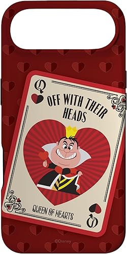 Miniatura 27 de iPhone 16 Disney Villains The Queen of Hearts Off With Their Heads - Carcasa roja