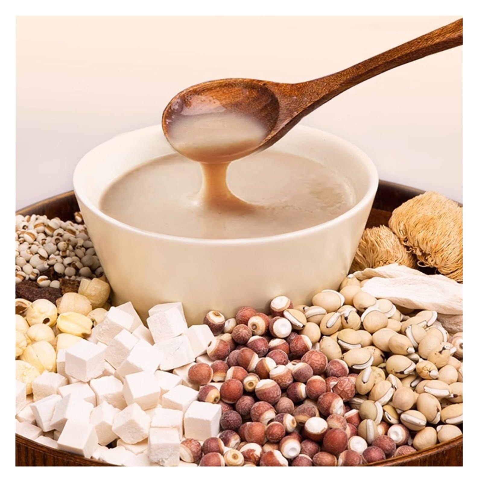 Eight Treasures Powder 400g Bebida Instantánea for Desayuno Polvo Tradicional De Granos De Ocho Sabores, Fino Y Fácil De Preparar(1pcs)