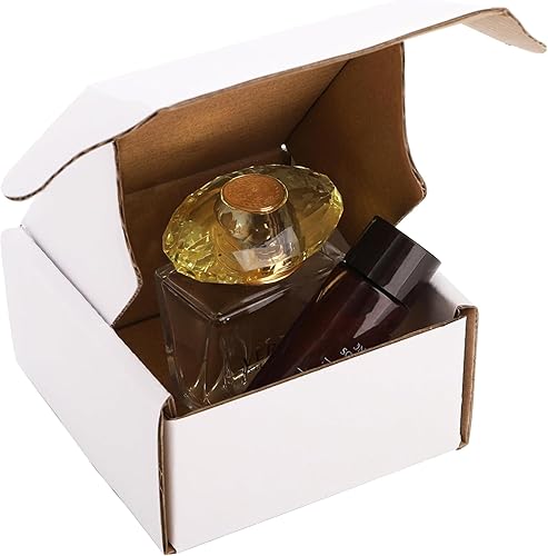 Miniatura 5 de Cedilis Paquete de 75 sobres corrugados, cajas de envío de 4 x 4 x 2 pulgadas, caja de cartón pequeña para envío y almacenamiento, reciclable, a