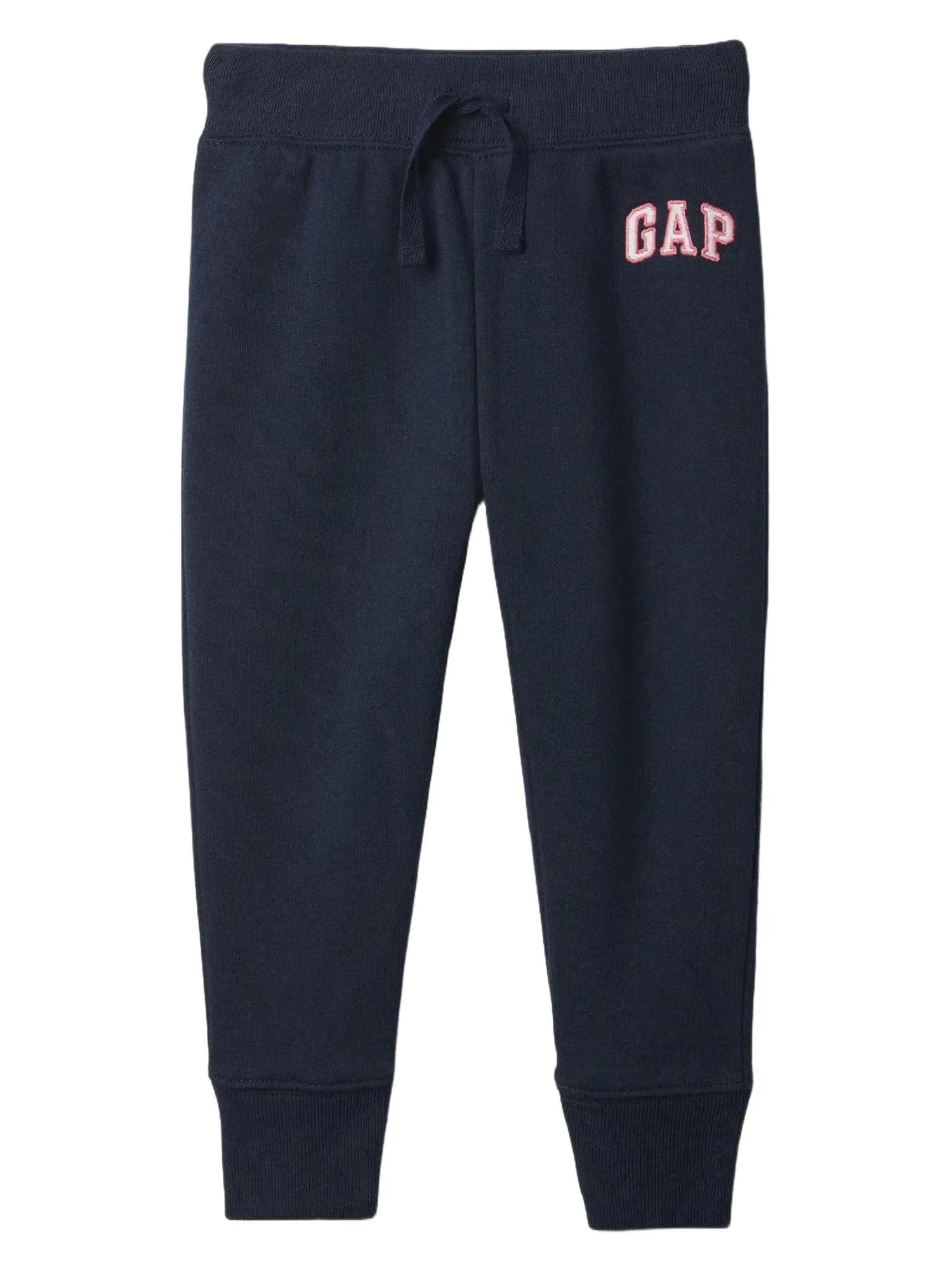 GAP Baby Girls Logo Pull-On Jogger Sweatpants Tapestry Navy 6-12M