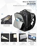 Sac à dos de voyage pour femmes Hommes Sac à dossier de voyage sous vide avec pompe Sacs à cabine Avion approuvé